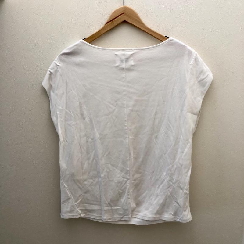 ヨーロ YOLO カットソー 半袖 36 無地 白 / ホワイト /  レディース USED 古着 中古 10003285