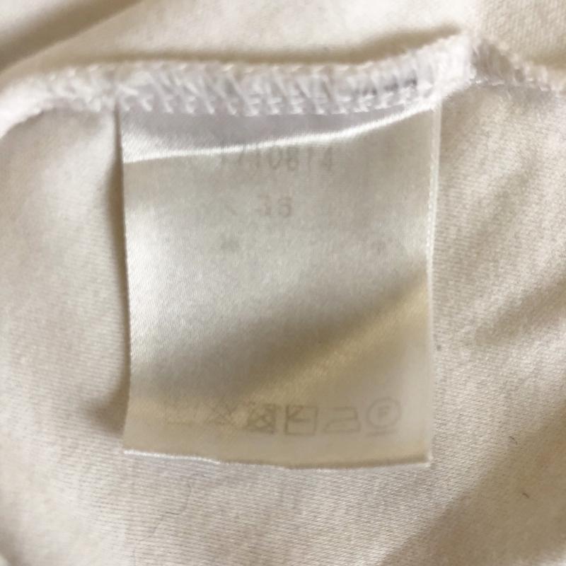 ヨーロ YOLO カットソー 半袖 36 無地 白 / ホワイト /  レディース USED 古着 中古 10003285