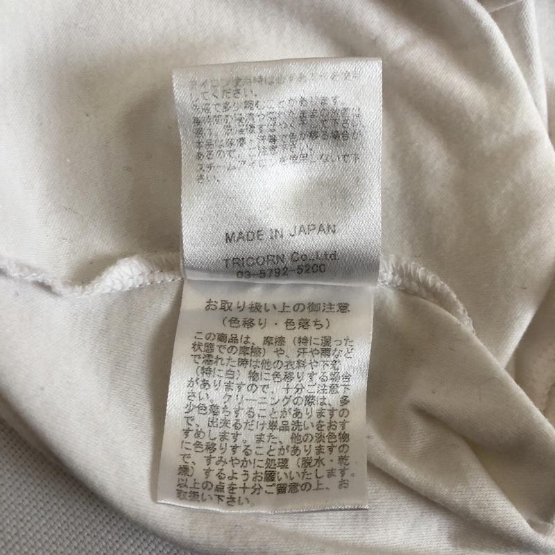 ヨーロ YOLO カットソー 半袖 36 無地 白 / ホワイト /  レディース USED 古着 中古 10003285