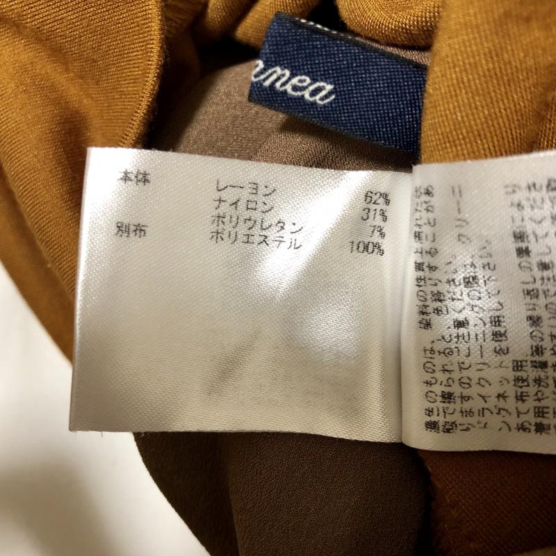 エンネア Ennea カットソー 長袖 38 無地 茶 / ブラウン /  レディース USED 古着 中古 10003309