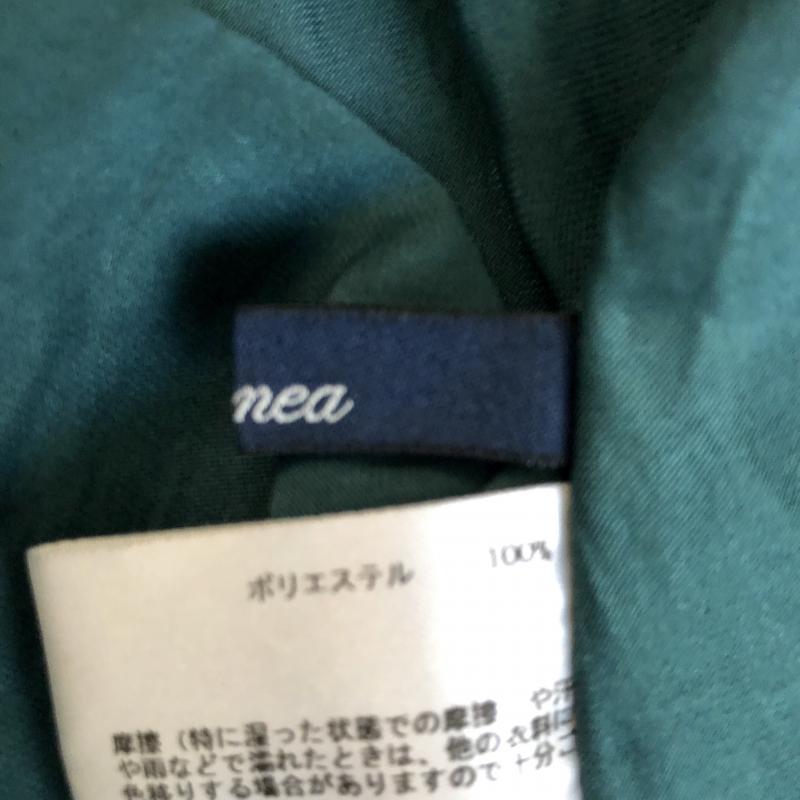 エンネア Ennea シャツ、ブラウス 長袖 36 無地 緑 / グリーン /  レディース USED 古着 中古 10003310