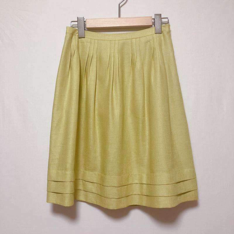 ロペ ROPE' スカート ミニスカート フレアスカート 7 無地 黄 / イエロー /  レディース USED 古着 中古 10003336