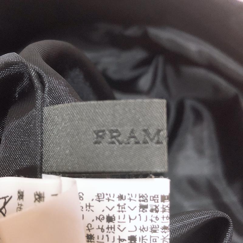 フレームワーク FRAMeWORK スカート ミニスカート ボーダー柄 黒 / ブラック /  レディース USED 古着 中古 10003346