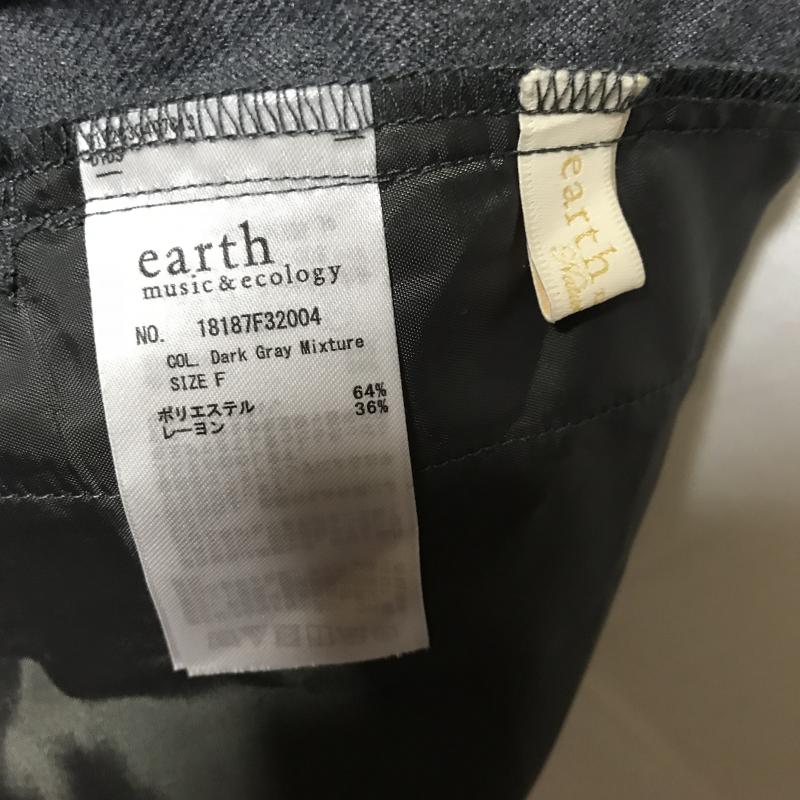 アースミュージックアンドエコロジー earth music&ecology ボトムス ボトムス FREE 無地 灰 / グレー /  レディース USED 古着 中古 10003537