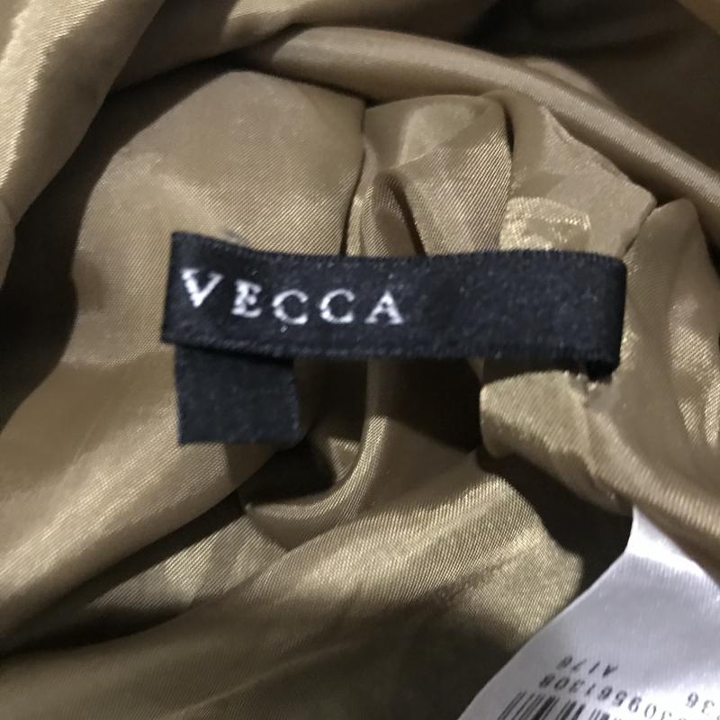 イェッカ ヴェッカ YECCA VECCA スカート ひざ丈スカート M 無地 茶 / ブラウン /  レディース USED 古着 中古 10003700