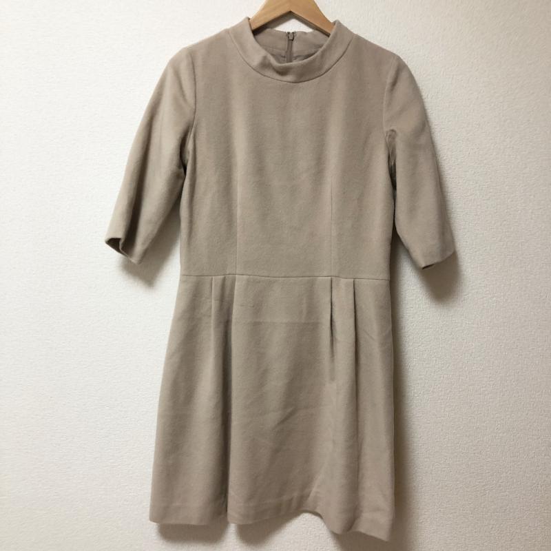 ルール RULe ワンピース ミニスカート M 無地 ベージュ / ベージュ /  レディース USED 古着 中古 10003741
