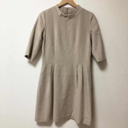 ルール RULe ワンピース ミニスカート M 無地 ベージュ / ベージュ /  レディース USED 古着 中古 10003741
