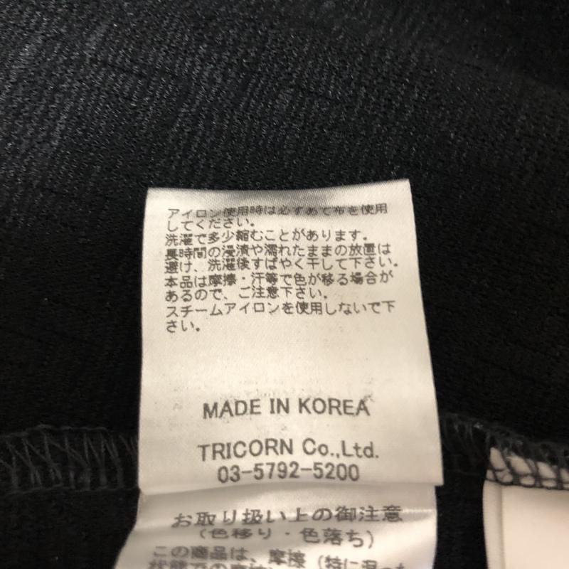 ヨーロ YOLO カットソー 七分袖 38 無地 X 総柄 灰 / グレー /  レディース USED 古着 中古 10003755