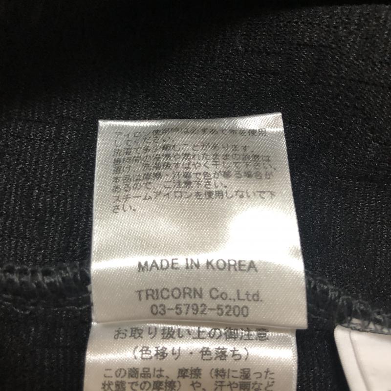 ヨーロ YOLO カットソー 七分袖 36 無地 X 総柄 灰 / グレー /  レディース USED 古着 中古 10003756