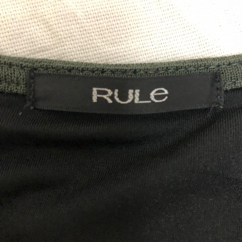 ルール RULe ワンピース ひざ丈スカート M 無地 緑 / グリーン /  レディース USED 古着 中古 10003767