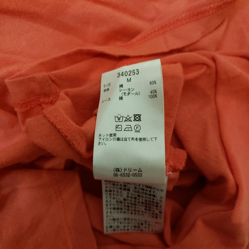 グリーンデイル ガーネット GREENDALE GARNET カットソー 半袖 M 無地 橙 / オレンジ /  レディース USED 古着 中古 10003819