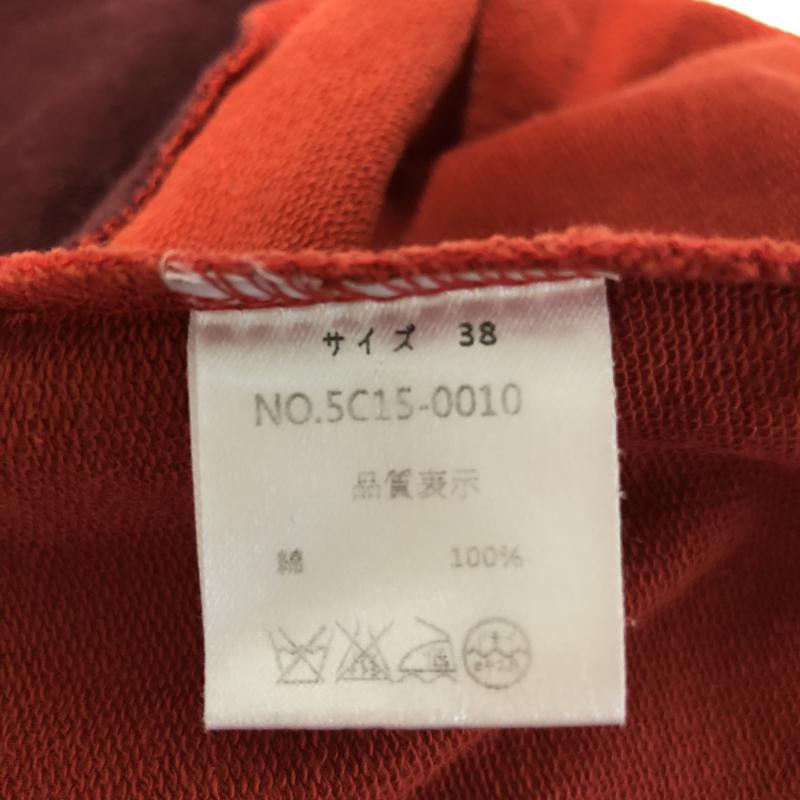 ルシルアビリー Lu cillee ably カットソー 長袖 38 無地 赤 / レッド / X 紫 / パープル /  レディース USED 古着 中古 10003851