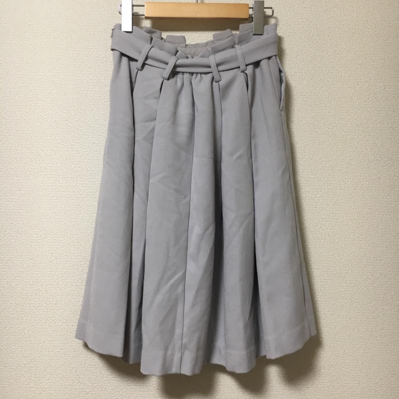 エンネア Ennea スカート ひざ丈スカート M 無地 青 / ブルー /  レディース USED 古着 中古 10003951
