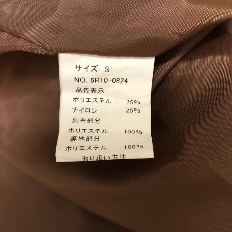 ルゥデルゥ Rew de Rew スカート ミニスカート S 無地 茶 / ブラウン / X ベージュ / ベージュ /  レディース USED 古着 中古 10004044