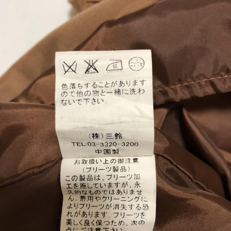 ルゥデルゥ Rew de Rew スカート ミニスカート S 無地 茶 / ブラウン / X ベージュ / ベージュ /  レディース USED 古着 中古 10004044