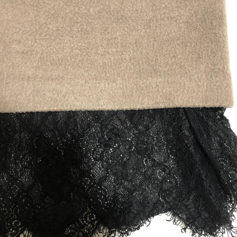 グリーンデイル ガーネット GREENDALE GARNET スカート ひざ丈スカート S 無地 X  ベージュ / ベージュ / X 黒 / ブラック /  レディース USED 古着 中古 10004053