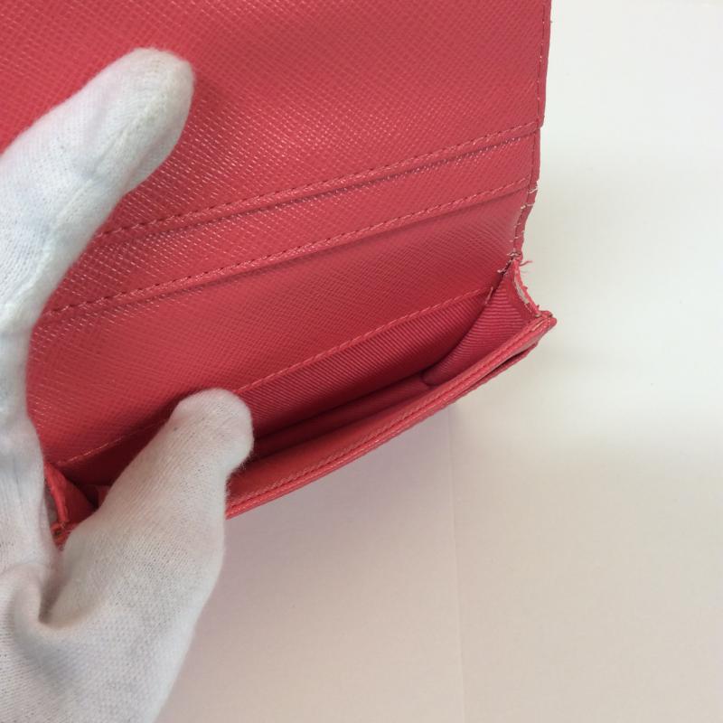 サマンサベガ Samantha Vega カードケース 名刺入れ 無地 X チェック 赤 / レッド / X 白 / ホワイト /  レディース USED 古着 中古 10004218