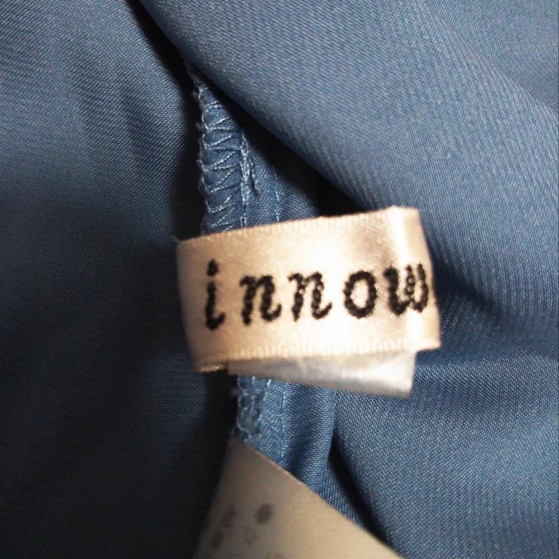 イノウェーブ innowave カットソー 長袖 M 無地 青 / ブルー /  レディース USED 古着 中古 10004297