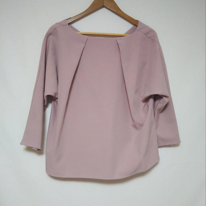 エマテイラー Emma Taylor カットソー 長袖 36 無地 桃 / ピンク /  レディース USED 古着 中古 10004343