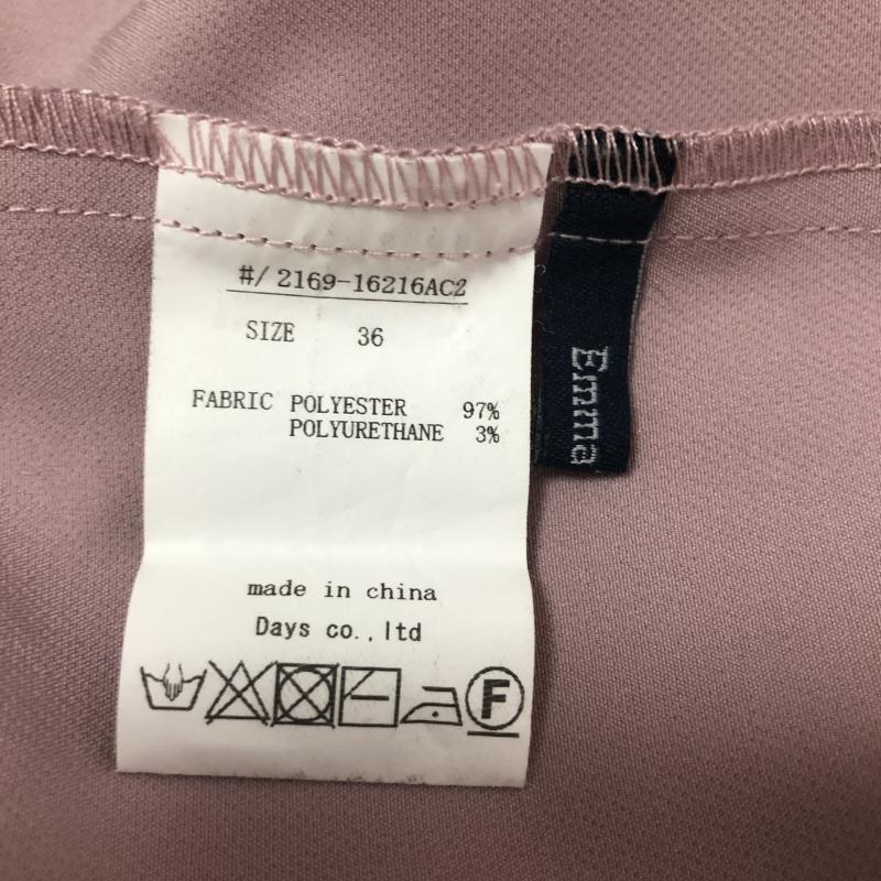 エマテイラー Emma Taylor カットソー 七分袖 36 無地 桃 / ピンク /  レディース USED 古着 中古 10004356