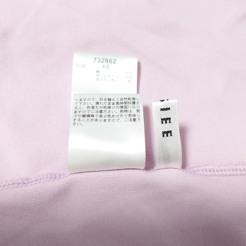 ロージー ROSIEE カットソー 半袖 40 無地 桃 / ピンク /  レディース USED 古着 中古 10004384