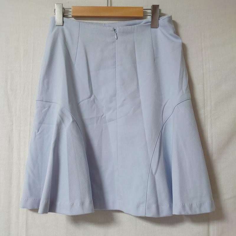 エンネア Ennea スカート ひざ丈スカート 40インチ 無地 青 / ブルー /  レディース USED 古着 中古 10004401