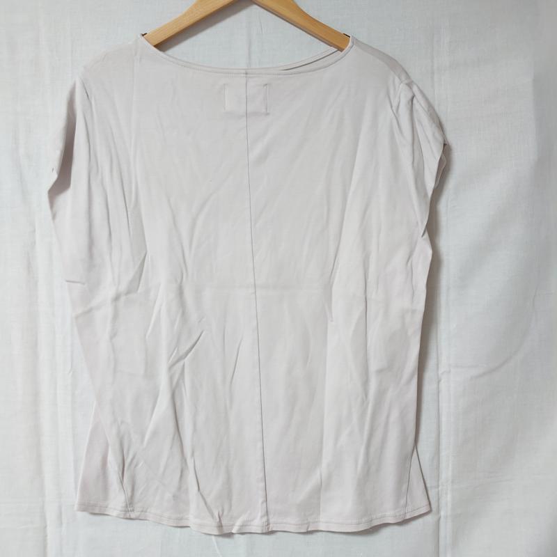 ヨーロ YOLO カットソー 半袖 38 無地 灰 / グレー /  レディース USED 古着 中古 10004410