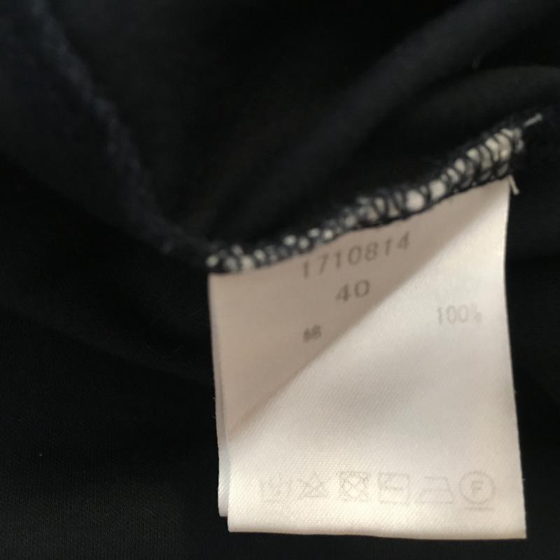 ヨーロ YOLO カットソー 半袖 40 無地 紺 / ネイビー /  レディース USED 古着 中古 10004436