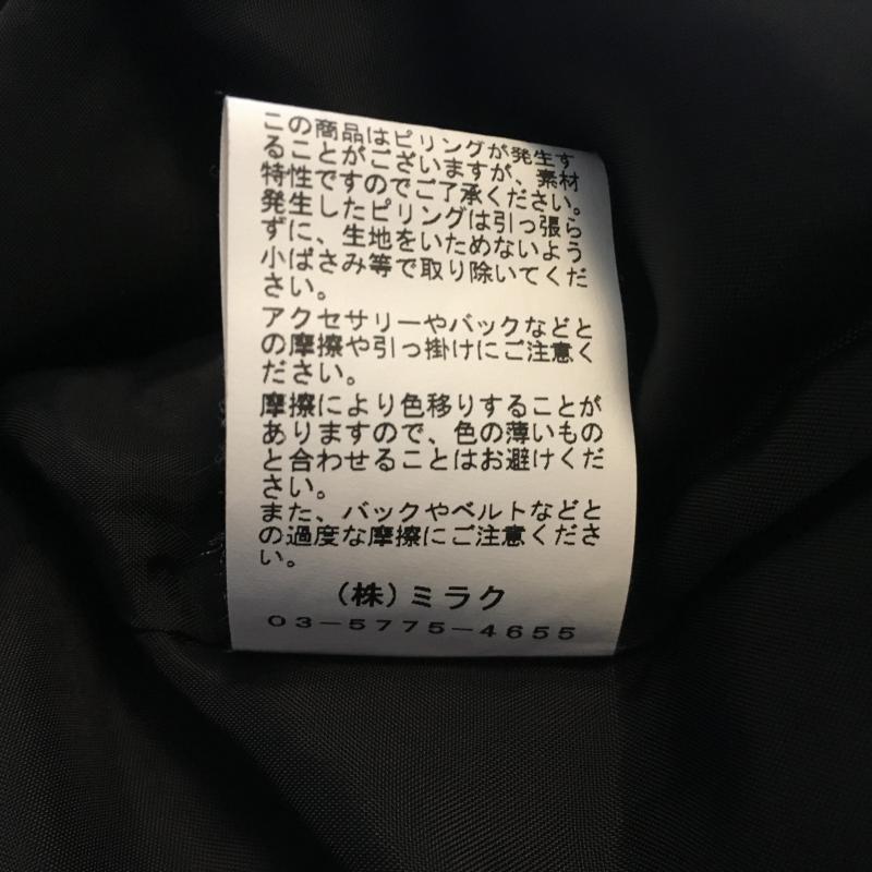 ソーノ Sono スカート ミニスカート 1 無地 黒 / ブラック /  レディース USED 古着 中古 10004452
