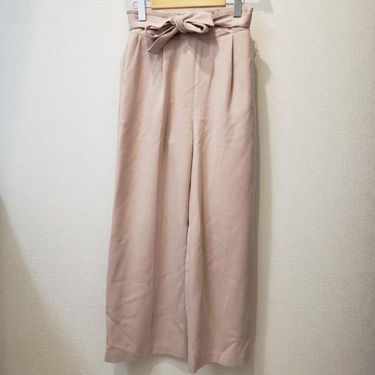 エンネア Ennea パンツ スラックス 38インチ 無地 桃 / ピンク /  レディース USED 古着 中古 10004473