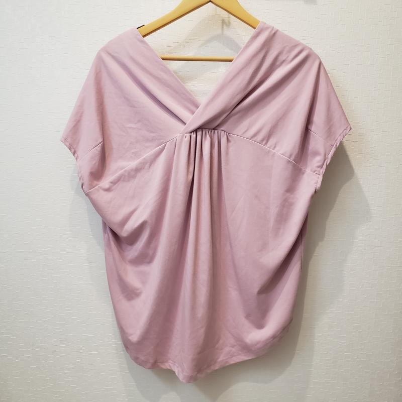 ロージー ROSIEE カットソー 半袖 38 無地 桃 / ピンク /  レディース USED 古着 中古 10004510