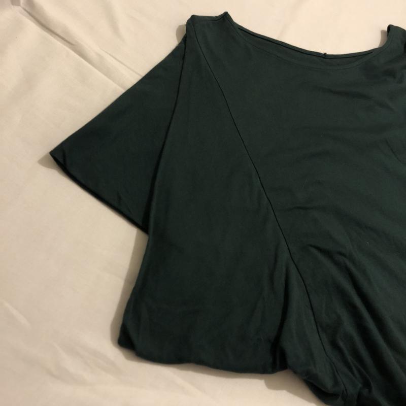 アナナス anana カットソー 半袖 36 無地 緑 / グリーン /  レディース USED 古着 中古 10004627