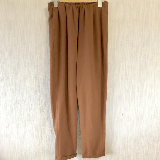 エンネア Ennea パンツ スラックス 40インチ 無地 茶 / ブラウン /  レディース USED 古着 中古 10004632