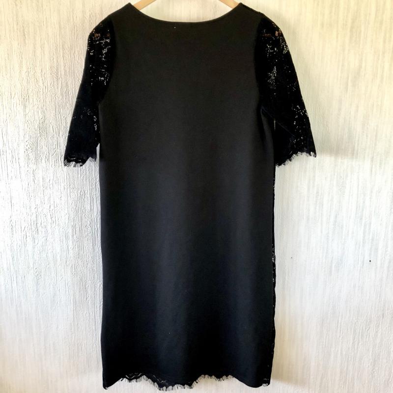 ウィーバー Weaver ワンピース ひざ丈スカート M  黒 / ブラック /  レディース USED 古着 中古 10004634