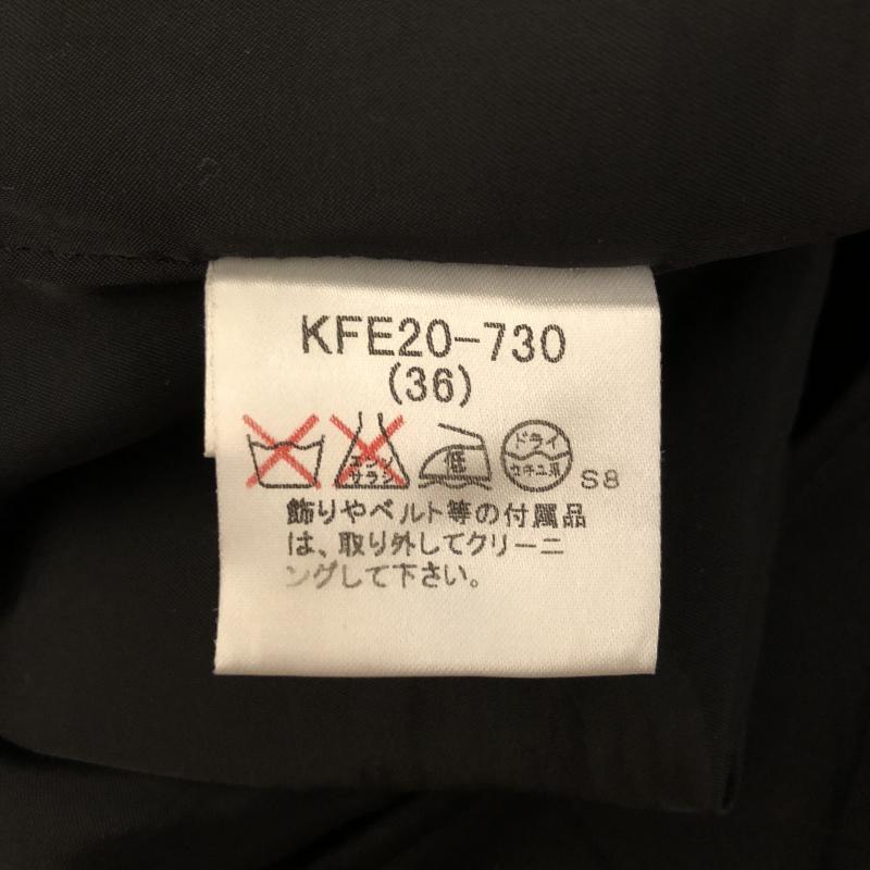 フラジール FRAGILE スカート ひざ丈スカート 36インチ 無地 黒 / ブラック /  レディース USED 古着 中古 10004679