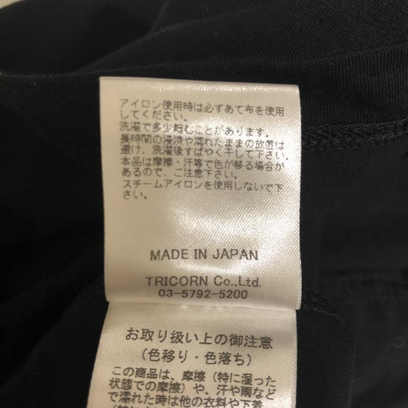 ヨーロ YOLO カットソー 半袖 40 無地 黒 / ブラック /  レディース USED 古着 中古 10004750