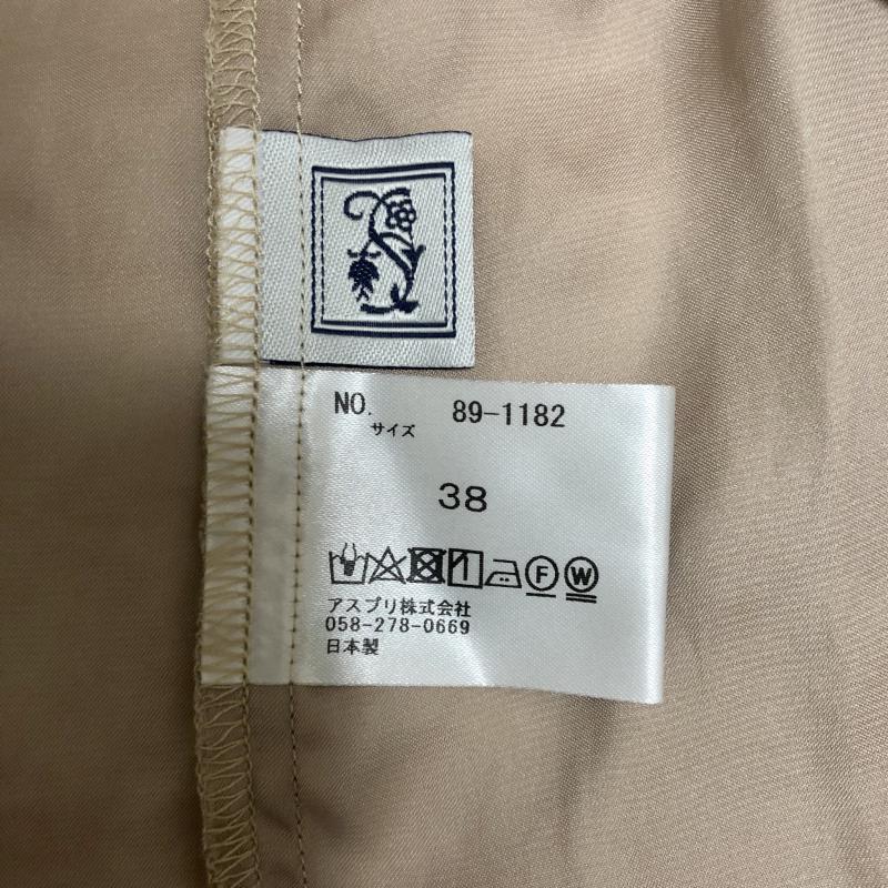 シードレイク Seadrake シャツ、ブラウス 長袖 38 無地 ベージュ / ベージュ /  レディース USED 古着 中古 10004756