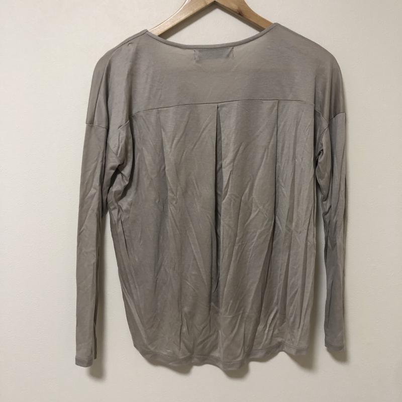 マルキスデブラン Marquise de blanc カットソー 長袖 40 無地 ベージュ / ベージュ /  レディース USED 古着 中古 10004766