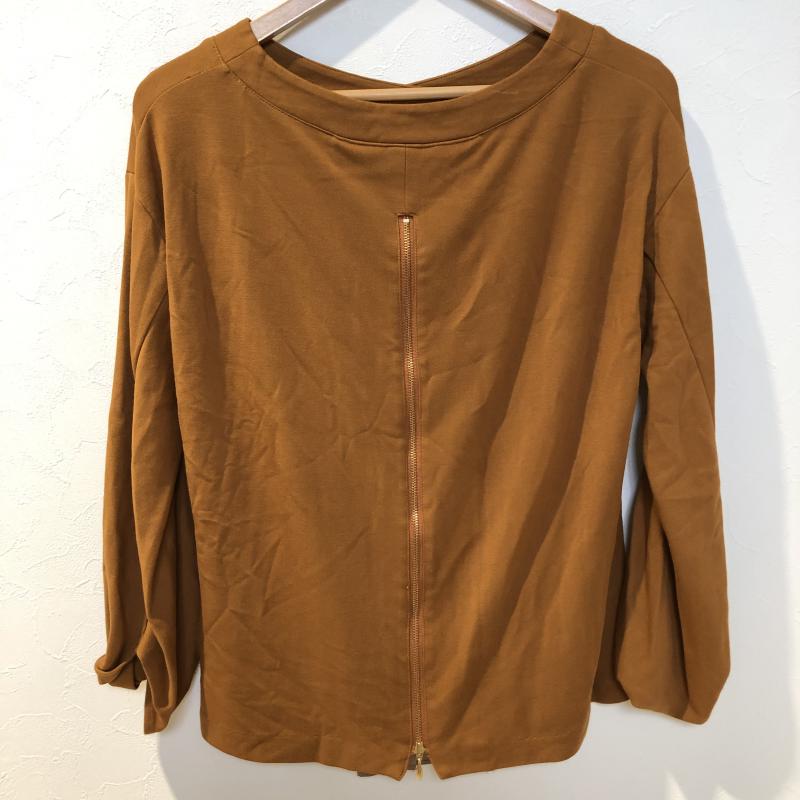 エンネア Ennea カットソー 七分袖 38 無地 茶 / ブラウン /  レディース USED 古着 中古 10004889