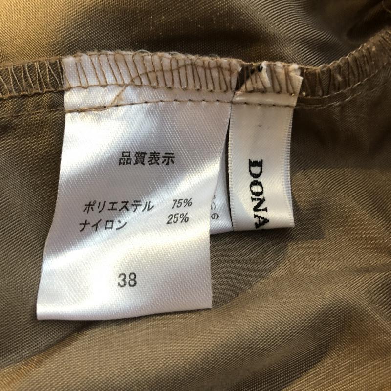 ドナマリー DONA MARIE パンツ キュロット 38インチ 無地 茶 / ブラウン /  レディース USED 古着 中古 10004932