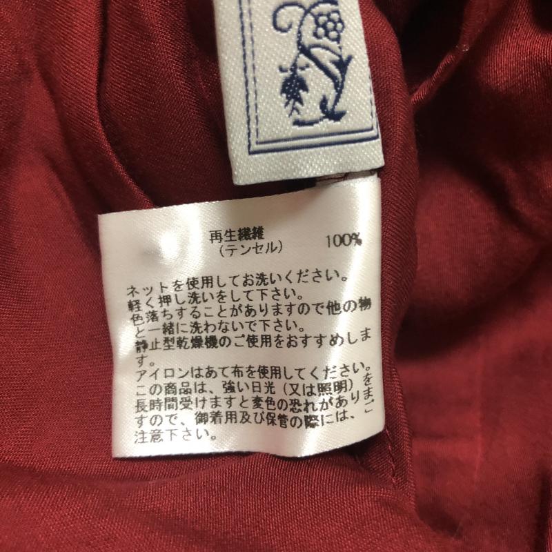 シードレイク Seadrake カットソー 長袖 38 無地 赤 / レッド /  レディース USED 古着 中古 10004937