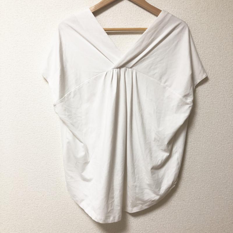 ロージー ROSIEE カットソー 半袖 38 無地 白 / ホワイト /  レディース USED 古着 中古 10004969