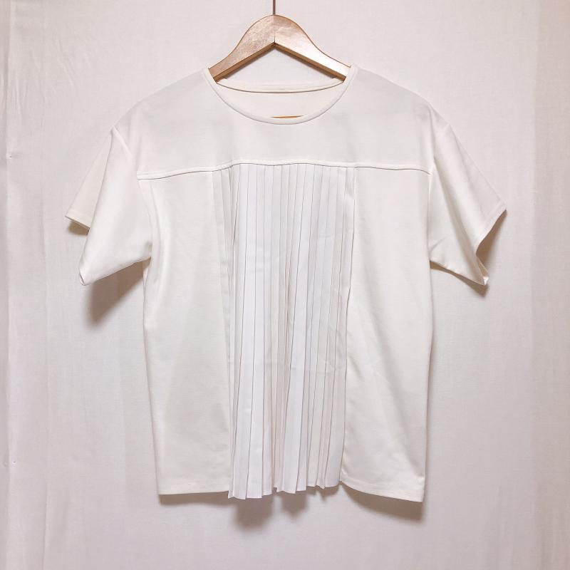 ヨーロ YOLO カットソー 半袖 36 無地 白 / ホワイト /  レディース USED 古着 中古 10004998