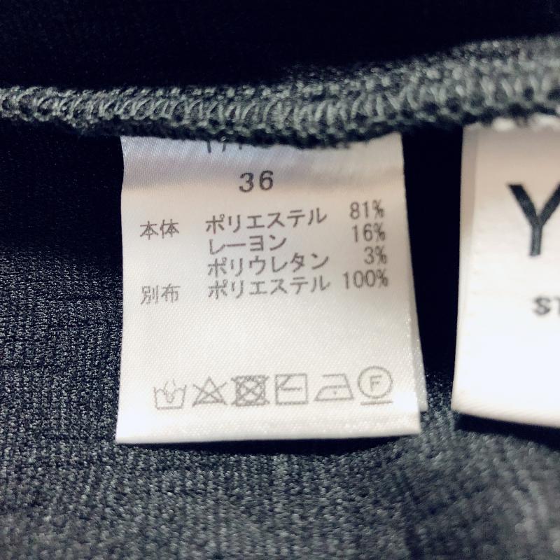 ヨーロ YOLO カットソー 半袖 36 無地 X  灰 / グレー /  レディース USED 古着 中古 10005023