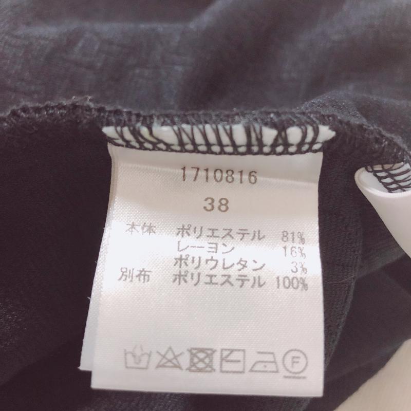 ヨーロ YOLO カットソー 半袖 38 無地 X  紺 / ネイビー /  レディース USED 古着 中古 10005034