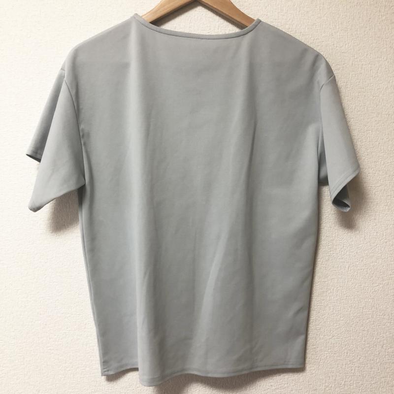 ヨーロ YOLO カットソー 半袖 38 無地 白 / ホワイト / X 緑 / グリーン /  レディース USED 古着 中古 10005063