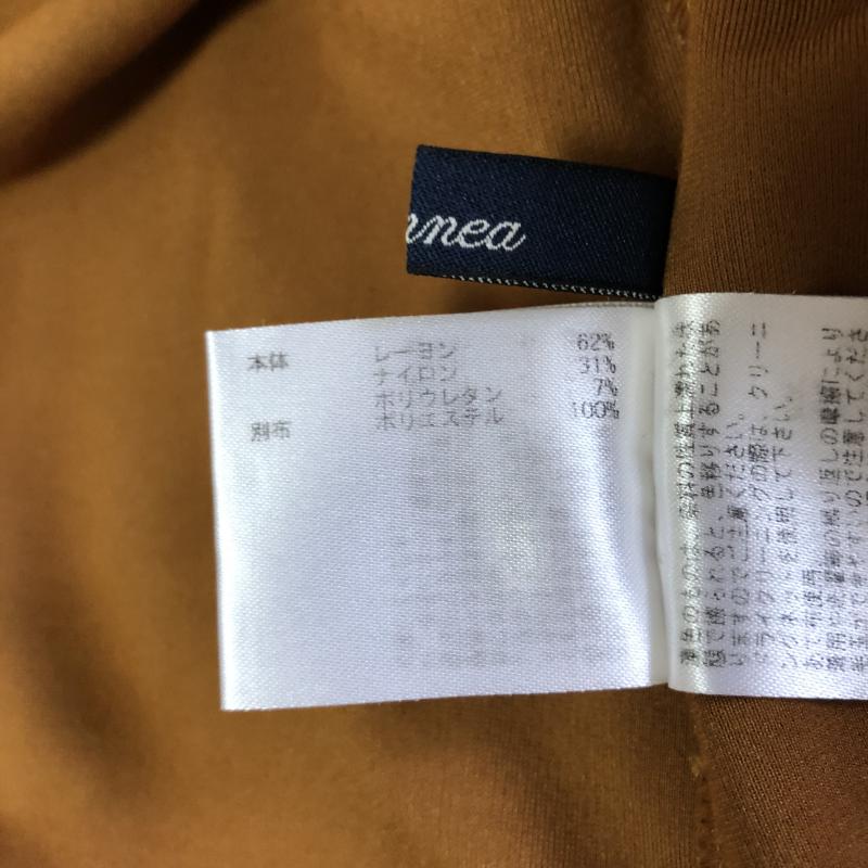 エンネア Ennea カットソー 長袖 38 無地 茶 / ブラウン /  レディース USED 古着 中古 10005131