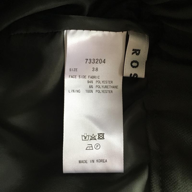 ロージー ROSIEE パンツ スラックス 38インチ 無地 緑 / グリーン /  レディース USED 古着 中古 10005156
