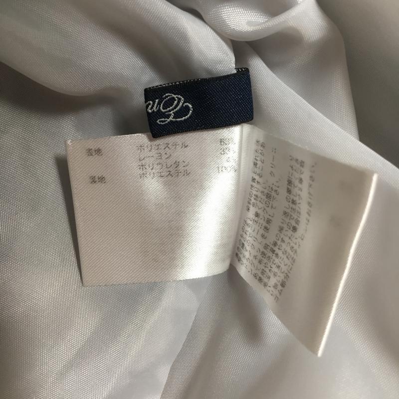 エンネア Ennea スカート ひざ丈スカート 38 無地 青 / ブルー /  レディース USED 古着 中古 10005172