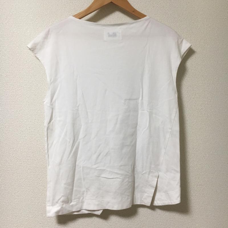 ヨーロ YOLO カットソー 半袖 38 無地 白 / ホワイト /  レディース USED 古着 中古 10005176